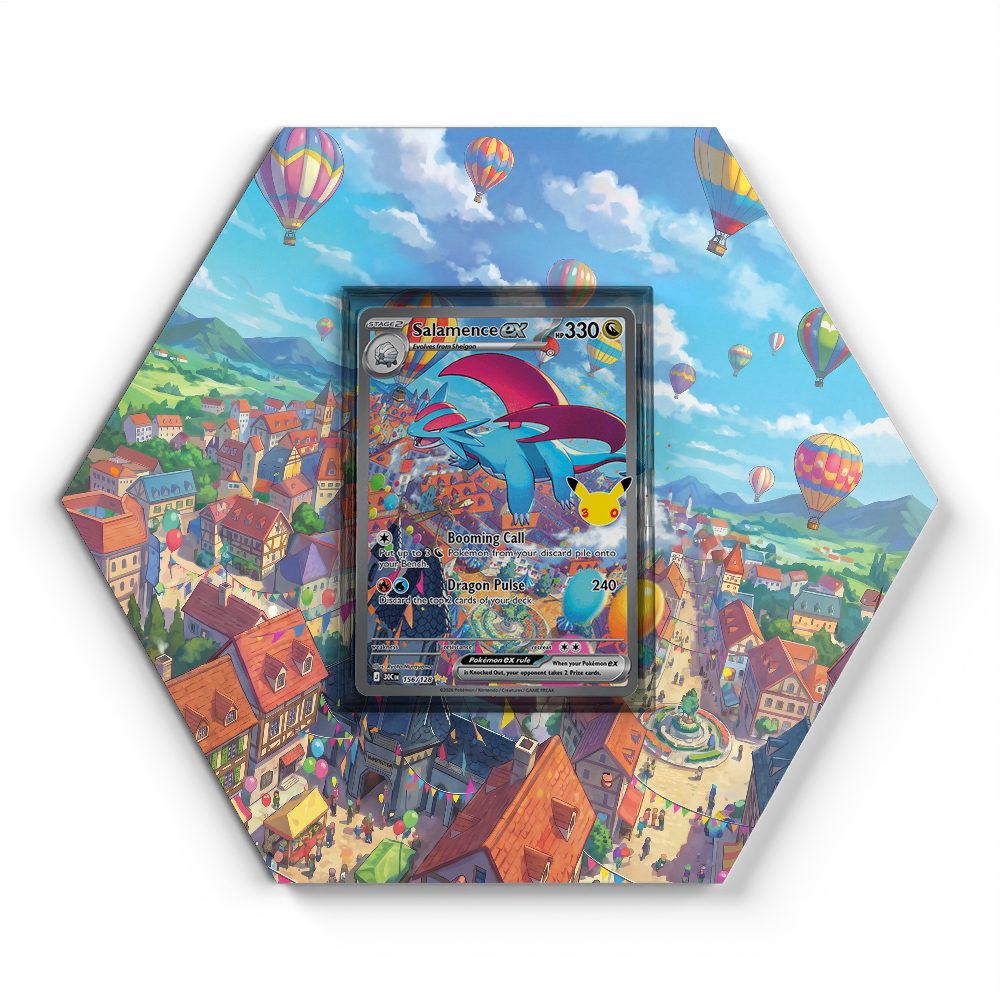 105 Crapustule - Extended Artwork Pokemon Card Display