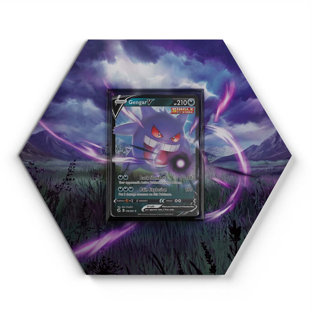 105 Crapustule - Extended Artwork Pokemon Card Display
