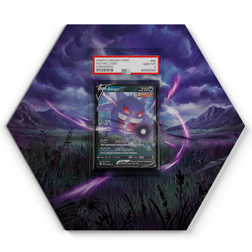 105 Crapustule - Extended Artwork Pokemon Card Display