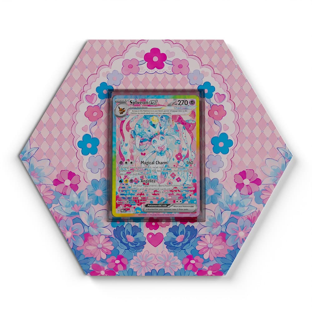 156/131 Nymphali EX - Extended Artwork Pokemon Card Display