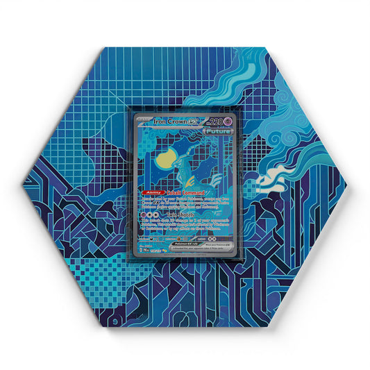 158/131 Chef-de-Fer EX - Extended Artwork Pokemon Card Display