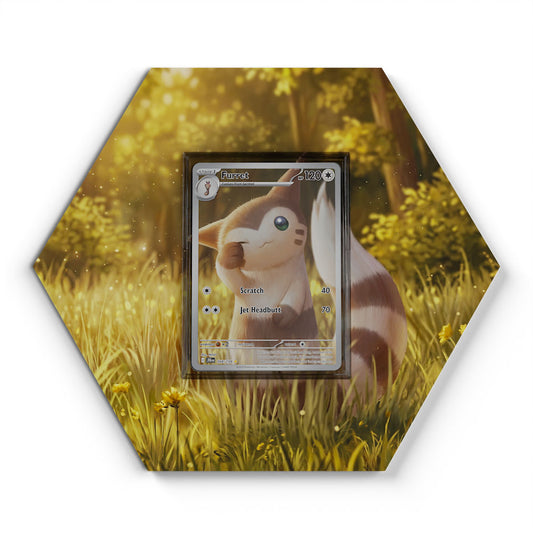 168/159 Fouinette - Extended Artwork Pokemon Card Display