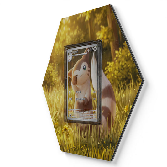 168/159 Fouinette - Extended Artwork Pokemon Card Display