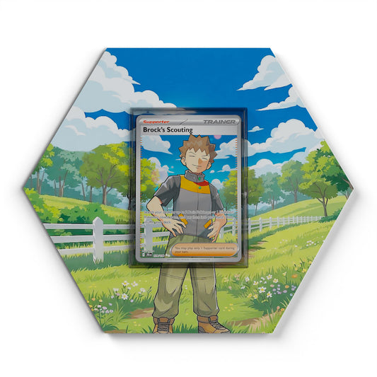 179/159 Exploration de Pierre - Extended Artwork Pokemon Card Display