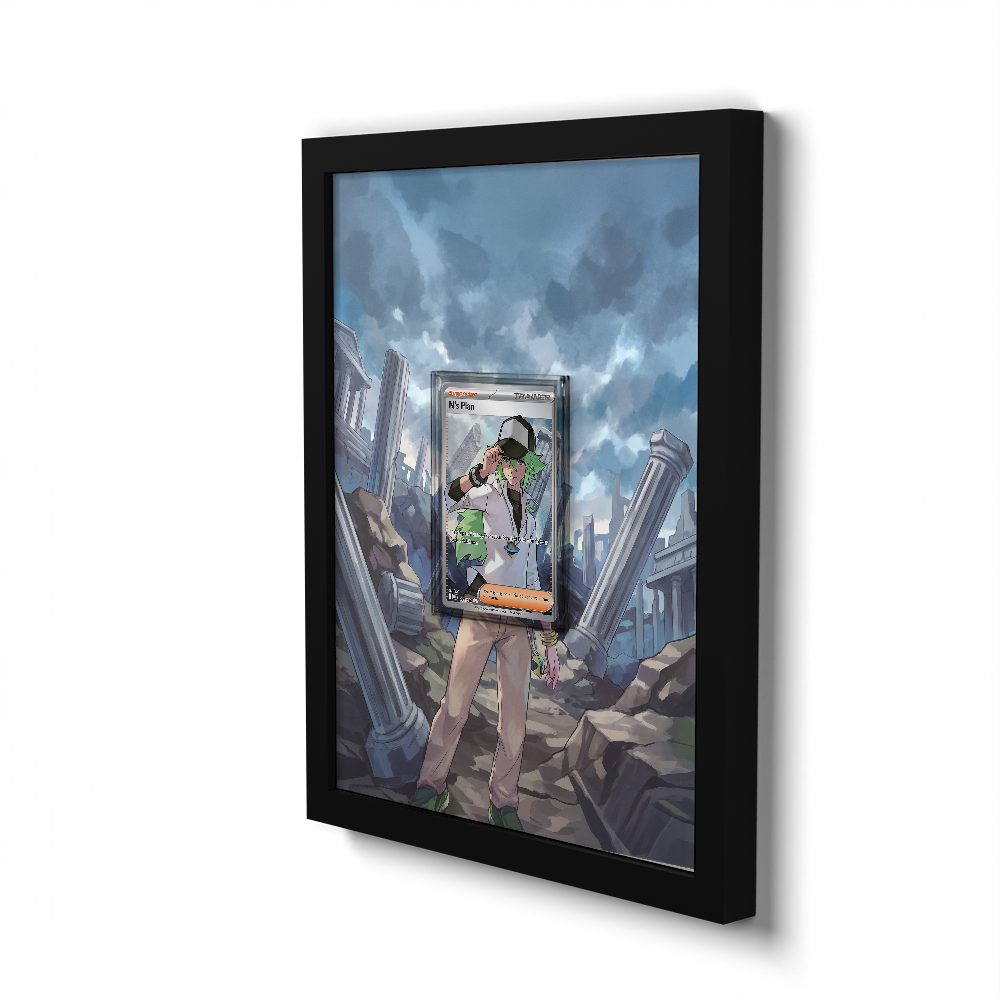 163/086 N’s Plan - Extended Artwork Pokemon Card Frame