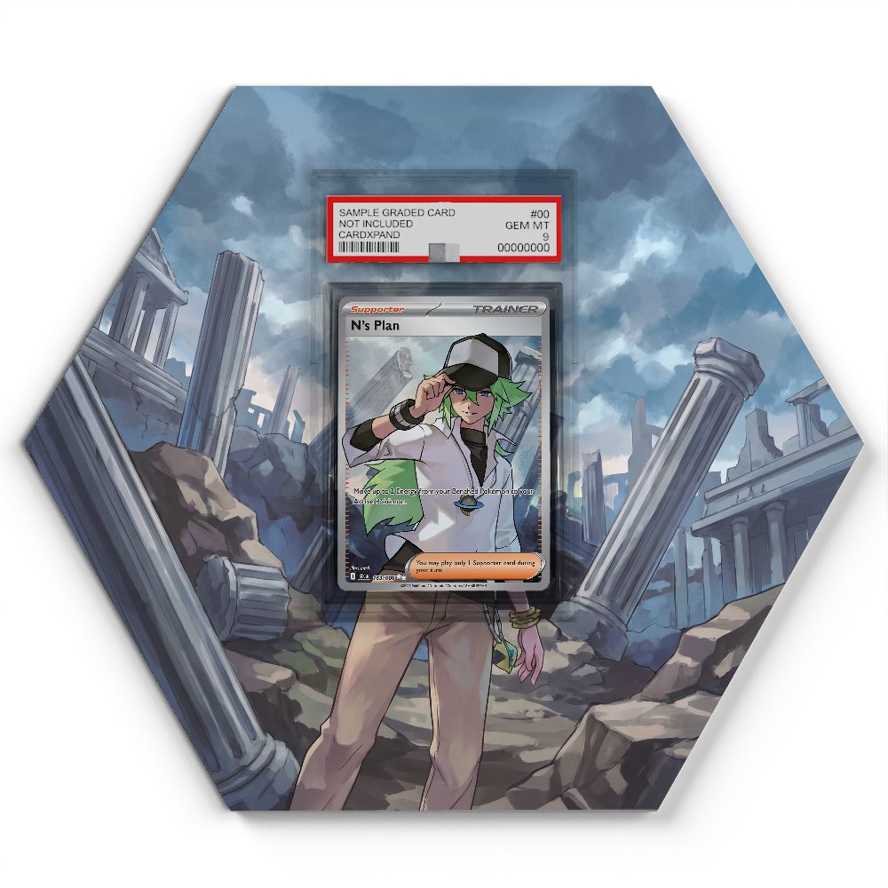 105 Crapustule - Extended Artwork Pokemon Card Display