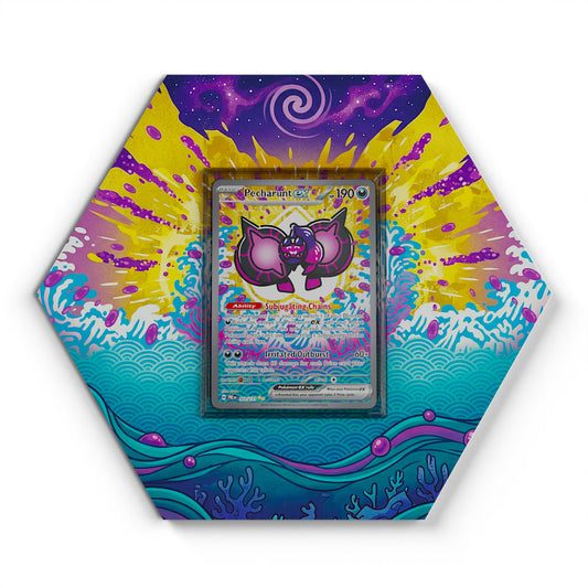 163/131 Pêchaminus EX - Extended Artwork Pokemon Card Display