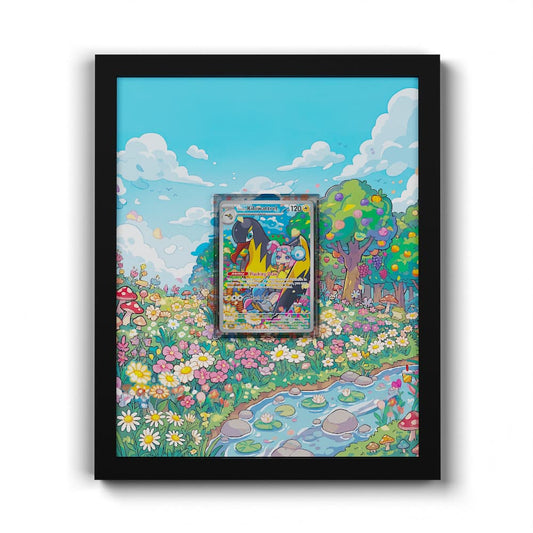 163 Fulgulairo de Mashynn - Extended Artwork Framed Pokemon Card Display