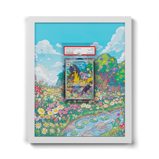 163 Fulgulairo de Mashynn - Extended Artwork Framed Pokemon Card Display
