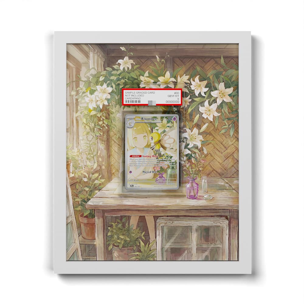 164 Rubombelle de Lilie - Extended Artwork Framed Pokemon Card Display