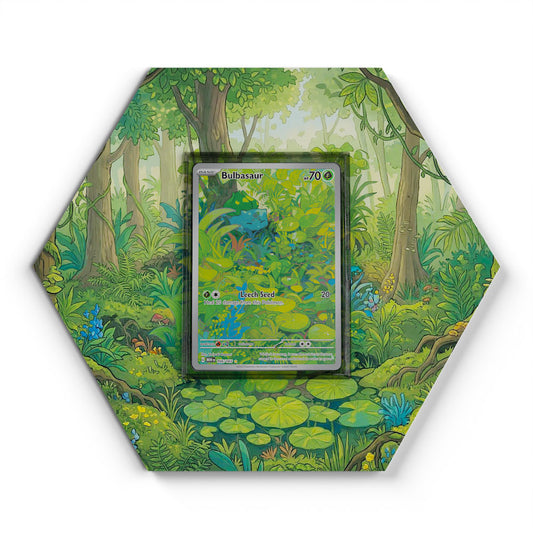 166/165 Bulbizarre - Extended Artwork Pokemon Card Display