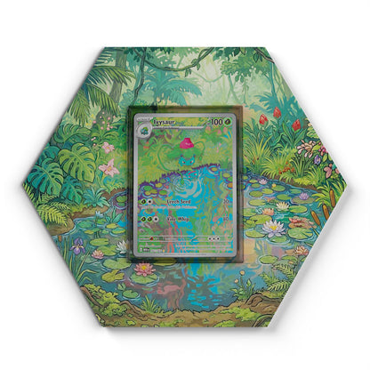 167/165 Herbizarre - Extended Artwork Pokemon Card Display