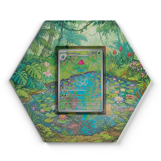 167/165 Herbizarre - Extended Artwork Pokemon Card Display