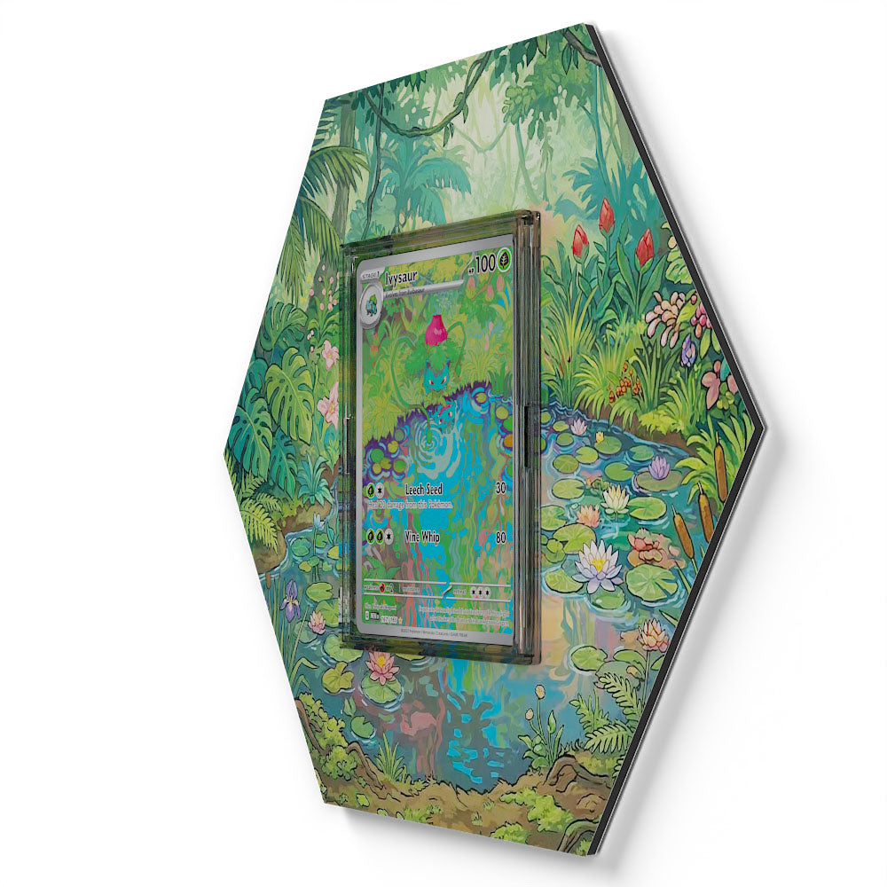 167/165 Herbizarre - Extended Artwork Pokemon Card Display