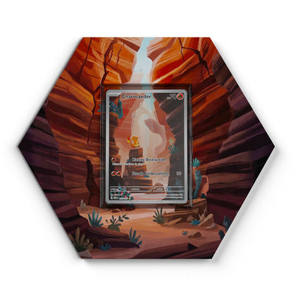 168/165 Salamèche - Extended Artwork Pokemon Card Display