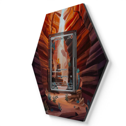 168/165 Salamèche - Extended Artwork Pokemon Card Display