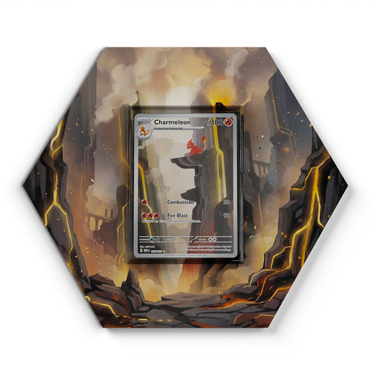 169/165 Reptincel - Extended Artwork Pokemon Card Display