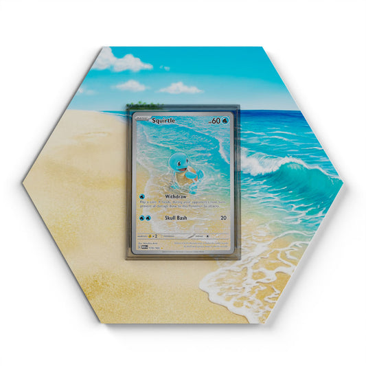 170/165 Carapuce - Extended Artwork Pokemon Card Display