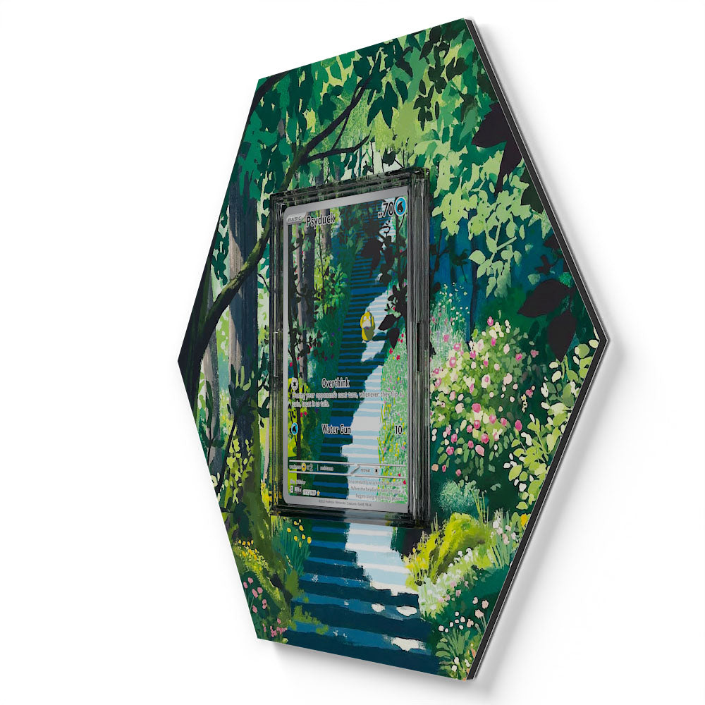 175/165 Psykokwak - Extended Artwork Pokemon Card Display