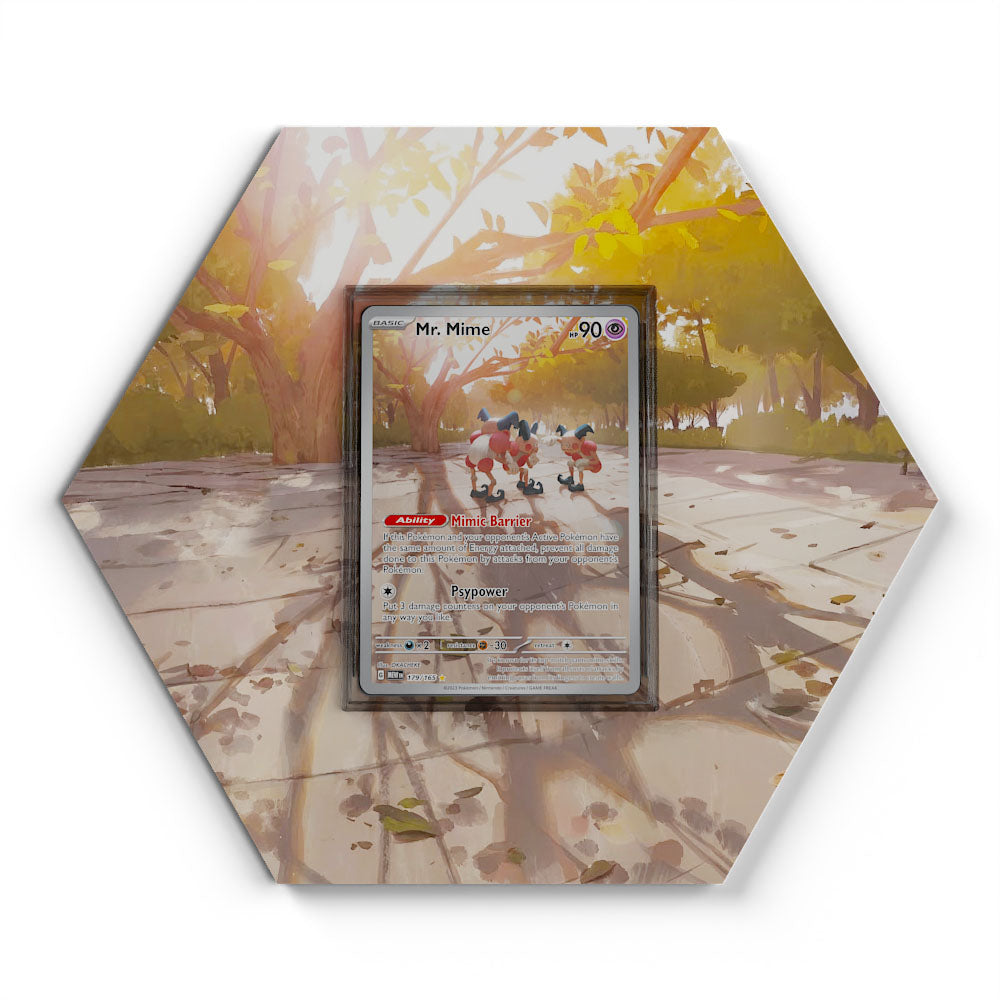 179/165 M. Mime - Extended Artwork Pokemon Card Display