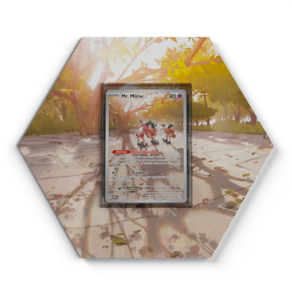 179/165 M. Mime - Extended Artwork Pokemon Card Display