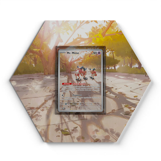 179/165 M. Mime - Extended Artwork Pokemon Card Display