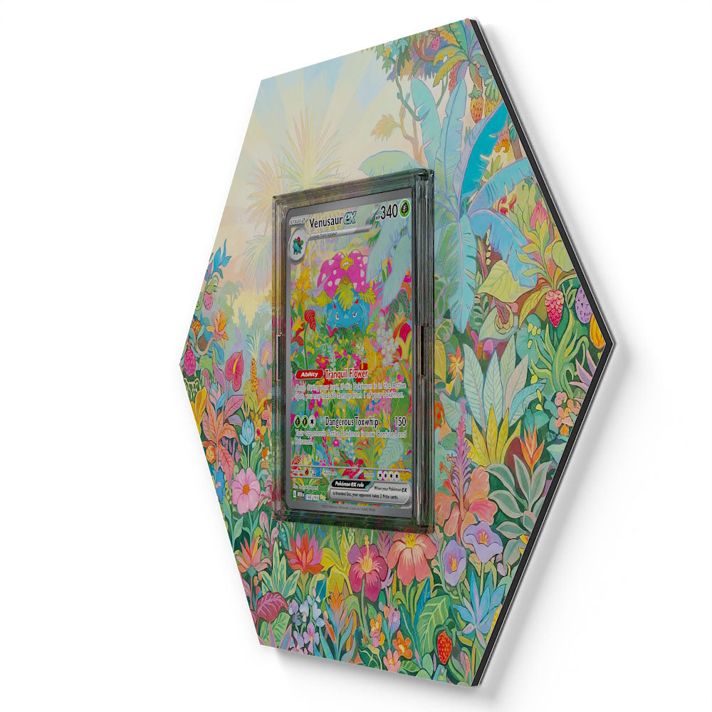 198/165 Florizarre EX - Extended Artwork Pokemon Card Display