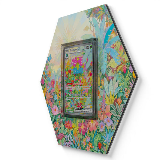 198/165 Florizarre EX - Extended Artwork Pokemon Card Display