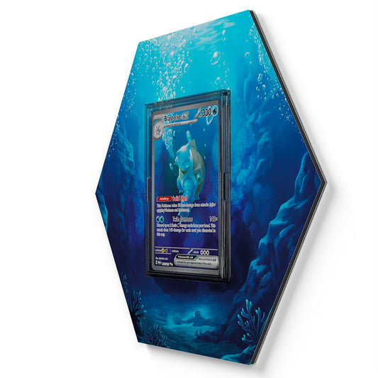 200/165 Tortank EX - Extended Artwork Pokemon Card Display