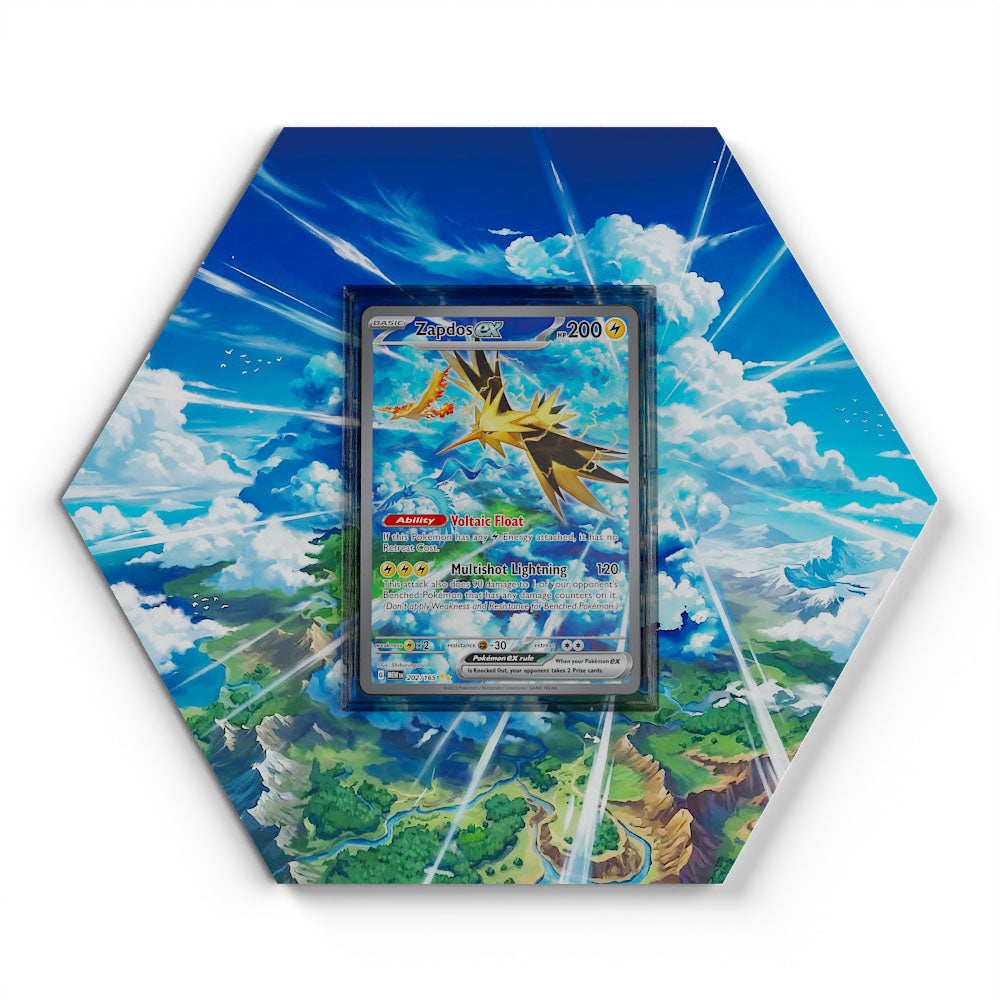 202/165 Électhor EX - Extended Artwork Pokemon Card Display