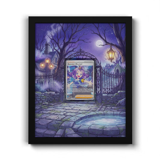 165 Espièglerie de Margie - Extended Artwork Framed Pokemon Card Display