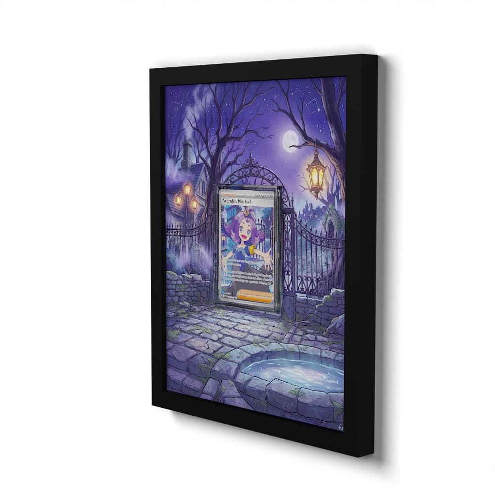 165 Espièglerie de Margie - Extended Artwork Framed Pokemon Card Display