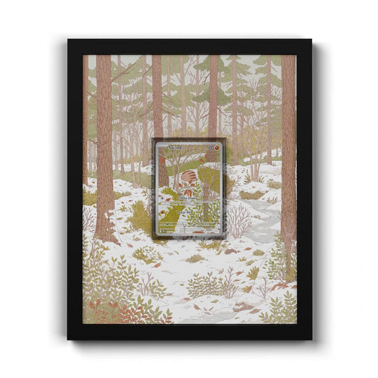 165 Marcacrin - Extended Artwork Framed Pokemon Card Display
