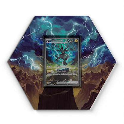 166/086 Zekrom EX - Extended Artwork Pokemon Card Display