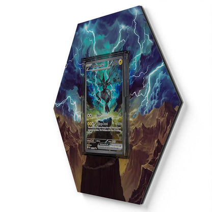 166/086 Zekrom EX - Extended Artwork Pokemon Card Display