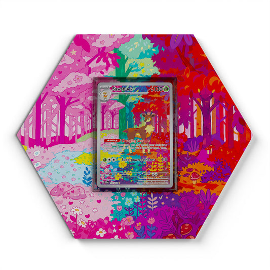 166/162 Haydaim - Extended Artwork Pokemon Card Display