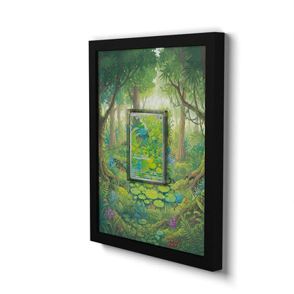 166 Bulbizarre - Extended Artwork Framed Pokemon Card Display