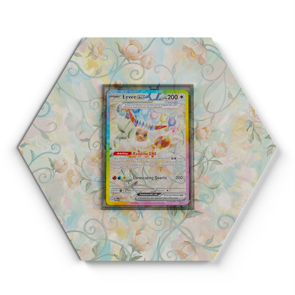 167/131 Évoli EX - Extended Artwork Pokemon Card Display