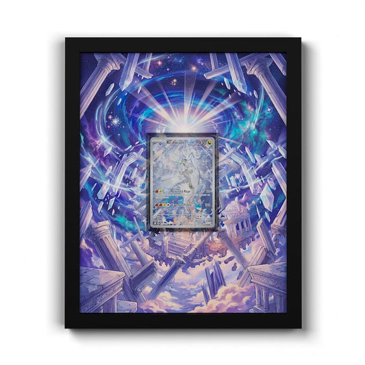 167 Reshiram de N - Extended Artwork Framed Pokemon Card Display