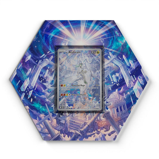 167/159 Reshiram de N - Extended Artwork Pokemon Card Display