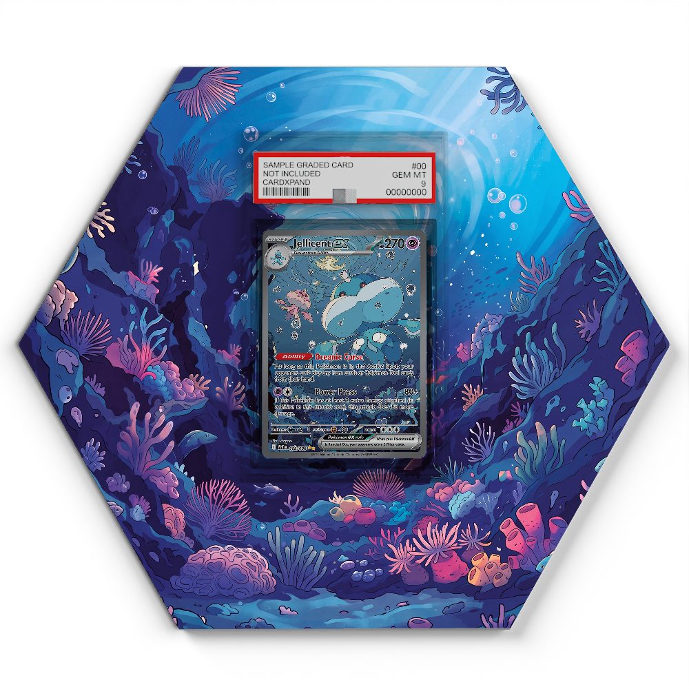 105 Crapustule - Extended Artwork Pokemon Card Display