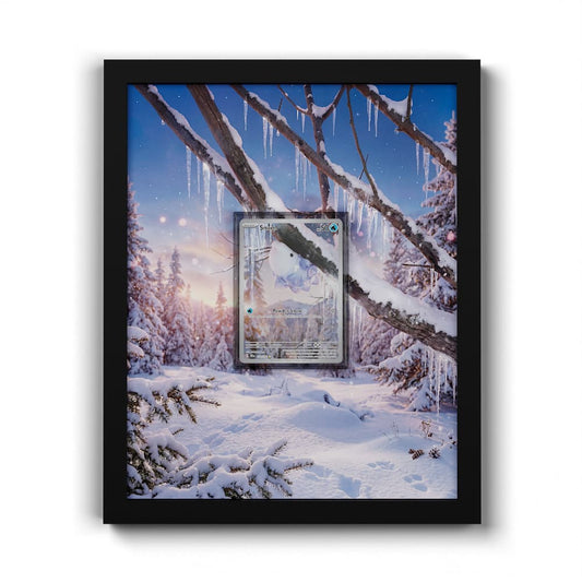 168 Frissonille - Extended Artwork Framed Pokemon Card Display