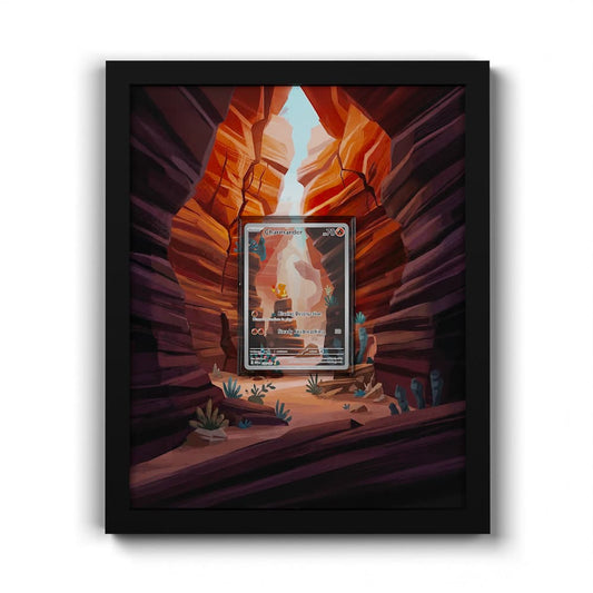 168 Salamèche - Extended Artwork Framed Pokemon Card Display
