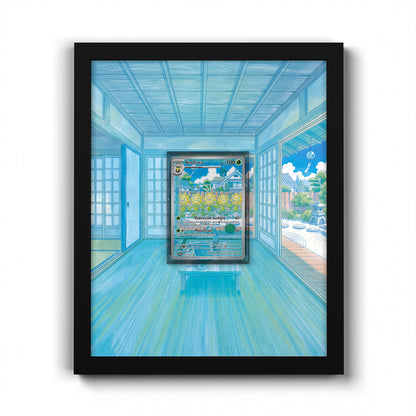 169/167 Sunflora - Extended Artwork Pokemon Card Frame