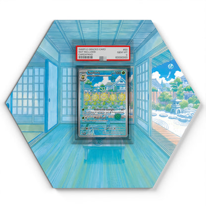 169/167 Sunflora - Extended Artwork Pokemon Card Display