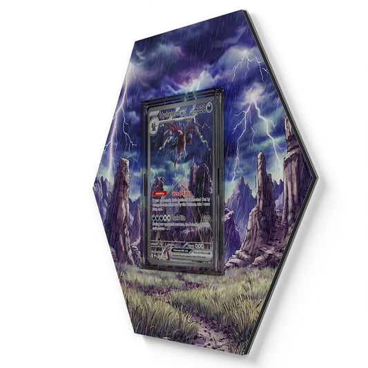 169/086 Trioxhydre EX - Extended Artwork Pokemon Card Display