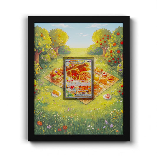 169/142 Briochien EX - Extended Artwork Framed Pokemon Card Display