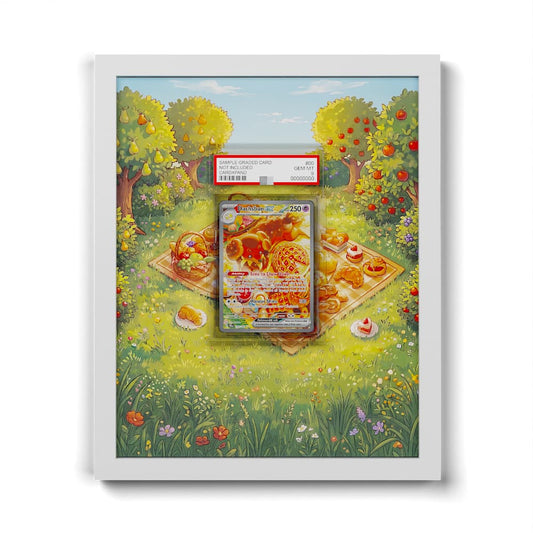 169/142 Briochien EX - Extended Artwork Framed Pokemon Card Display