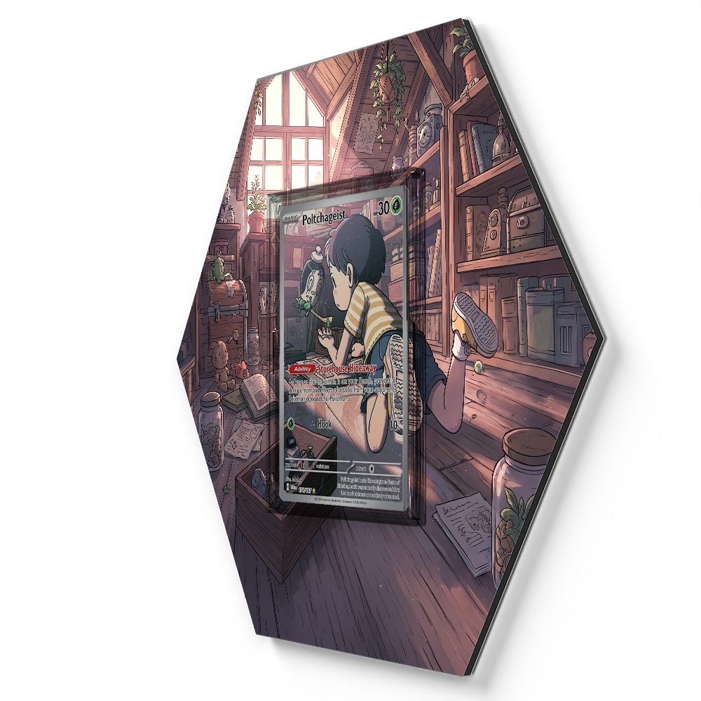 105 Crapustule - Extended Artwork Pokemon Card Display