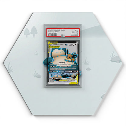 171/181 Eevee & Snorlax GX - Extended Artwork Pokemon Card Display